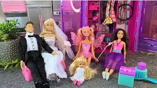 Barbie Wedding Playset Unboxing & Dressing ASMR | Doll Collection Relaxing Video