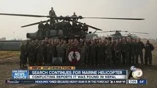 Search continues for missing Marine helicopter in Nepal