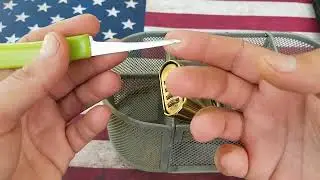 Masterlock 175 DECODING #Mittenmadelocksport #mittenmadebattletested