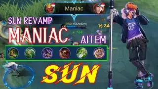 SUN REVAMP MANIAC dan BUILD TERSAKIT gameplay