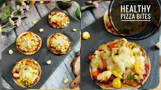 Healthy Pizza Bites | Jowar Bhakri Pizza | Tasty Diet Recipes | Weight loss recipes |