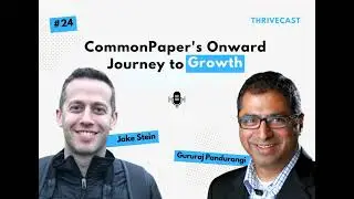 #24 &mdash; Common Paper's Onward Journey to Growth ft. Jake Stein | CEO