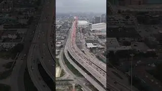 Downtown Houston Traffic: A Bird&rsquo;s-Eye View of the Evening Commute