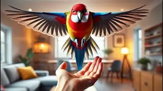 Teach Your Bird To Fly to You | Recall Training Parrots