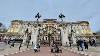 🇬🇧London Walking Tour 2021: Buckingham Palace, Victoria Memorial 4K