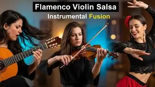 Dance of Fire: Flamenco Violin Salsa Instrumental