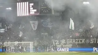 Sturm Graz - Grazer AK End of Match Atmosphere 07.12.2025