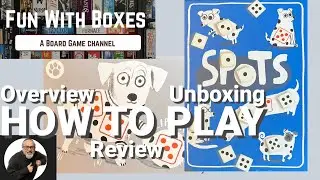 Spots | Настольная игра | Распаковка, обзор, как играть и обзор | CMYK Games
