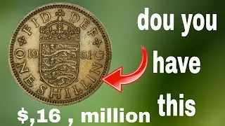 Most Expensive One Shilling 1961 Elizabeth Coin | Rare British Coin Value & History