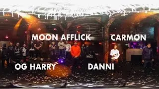 Danni, OG Harry, Carmon & Moon Afflick - 360º Cypher