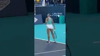 Abu Dhabi Open 2024 #shorts #tennis #viral