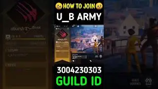 HOW TO JOIN UB ARMY GUILD 😓 #freefire #shorts #guild #freefireshorts #viral