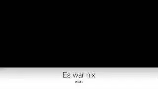 KGB - Es war nix