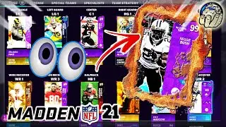 REGGIE BUSH RAGE SOLD! ITS ALVIN KAMARA TIME NOW! Madden 21 Ultimate Team