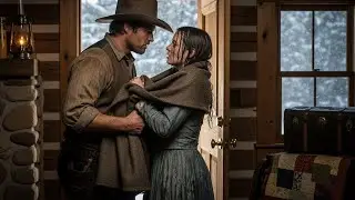 She Traded Herself For Shelter From The Blizzard, The Cowboy Gave Her A Home Without Conditions
