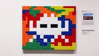 Taglialatella Gallery: Invader - 1 UP (NY Gallery Vlog) [4K] / NYC Gallery