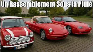 Un Rassemblement Automnal Sous la Pluie, Mais Plein de Belles Voitures ! 🌧️🚘