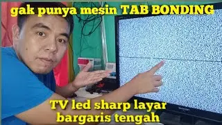 tv led sharp aquos bergaris horizontal