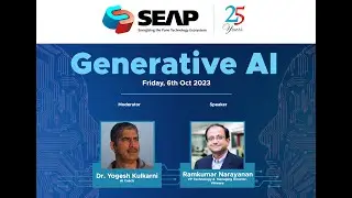 SEAP virtual session on Generative AI.
