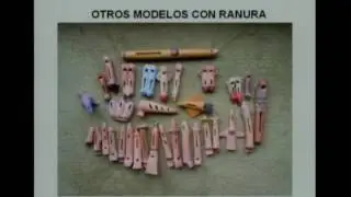 Flautas con Ranura  de Leonardo da Vinci y del México Antiguo