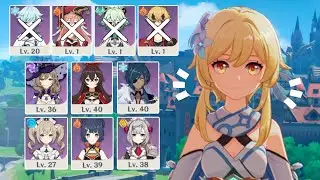 Genshin Impact With Only F2P Characters | Mondstadt Archon Quest