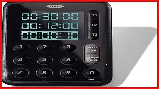 Great product -  OXO Good Grips Digital Triple Kitchen Timer - Black