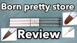 Born pretty store Premium brushes review #44914
