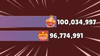 LANTERN SANDY VS GOLDEN NEKO BEA GAS GAS GAS | BRAWL STARS GAS GAS GAS
