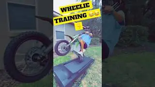 How to Wheelie a Dirt Bike😂