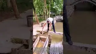 Wood Board 🌊 Canal Flow Control