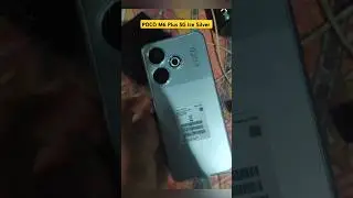 POCO M6 Plus 5G Ice Silver#poco#smartphone
