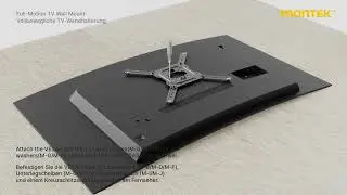monTEK Full-Motion TV Wall Mount Installation Guide HW1241BK