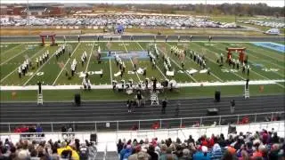 MCHS Marching Band 24 Oct 2015   Shinobi   Regionals