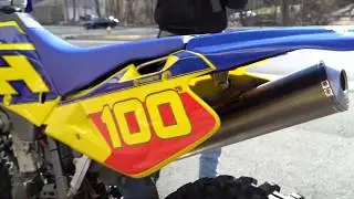 Brand New 2004 Husqvarna TC450 100th Anniversary Edition