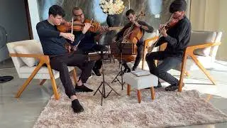 Eleitos nós somos por Cristo!! Quarteto de cordas