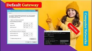 Default Gateway Kya Hai? | What is a Default Gateway | Functions of Default Gateway HINDI URDU