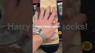 Harry Potter socks! Shopping with Rylan #harrypotter #shopping #fun