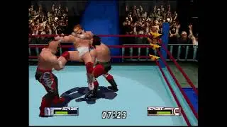 Arn Anderson vs Terry Funk - WCW Saturday Night - Nintendo 64