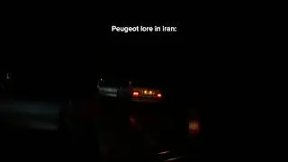 Casual Peugeot in the road 🛣️🚘