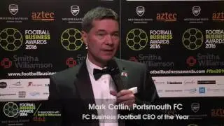 Mark Catlin - FC Business Football CEO of the Year 2016 (Overall Winner)