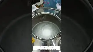 Ultrasonic Powder Screening | Machine for Accuracy and Efficiency #powder #screening #technology