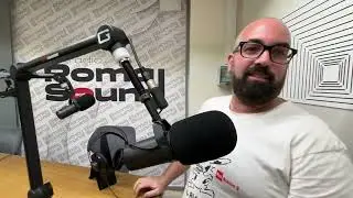 Visita alla regia di Radio Roma Sound