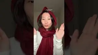 лайфхак с шарфом-балаклавой