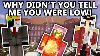 FoolishG BURNS In The Mansion AND Loses His Trident!! [Dream SMP]
