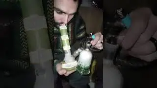 chucking clouds with the octopus slow motion