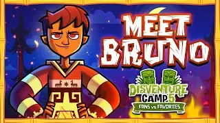 🌴 MEET BRUNO 🌴 Disventure Camp 5: Fans vs Favorites.