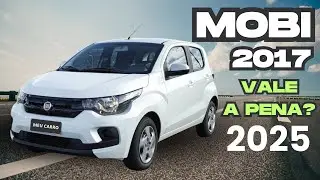 Vale a Pena Comprar um Fiat Mobi Easy 2017? Mostrando o Interior e Detalhes!