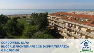 Appartamento Bilocale frontemare con vista mare in Vendita - Bibione Condominio Silva Lido dei Pini