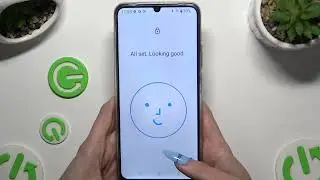 REALME C61 - How to Set Up Face Unlock | Configure Facial Recognition