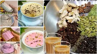 Different Types Of Tea Powder | How To Make Flavoured Tea At Home | Winter Special Recipe